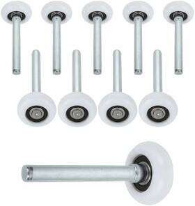 Shuess 445004721712 10 Pack Garage Door Roller 1-3/4 Inch Quiet Wheels Replacement 3