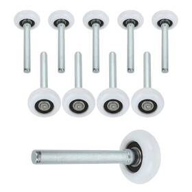 Shuess 753775673756 10 Pack Garage Door Roller 1-3/4 Inch Quiet Wheels Replacement