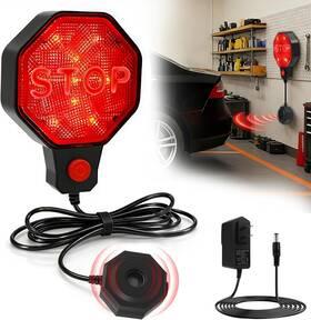 0815-gbsa-bk Sivoodiot Garage Parking Sensor Aid Car Stop Indicator With Red/yellow/green Led D