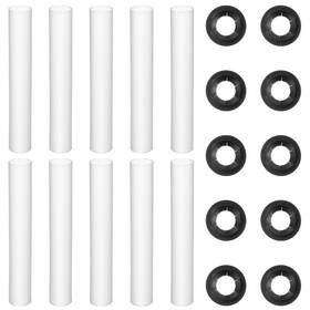 Skrfren 5245rxwa9770 10 Sets Garage Door Hinge Quiet Roller Sleeves Rollers Shaft Nut