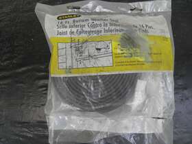 73-1000 Stanley Wood Garage Door Weather Seal 16 Ft With Nails