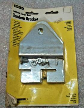6460265 Stanley 730820 New Garage Sectional Door Tandem Bracket C49