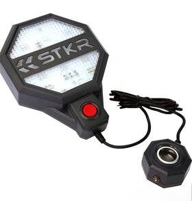 00-246 Stkr Concepts 54512 Adjustable Garage Parking Sensor Aid Dark Gray
