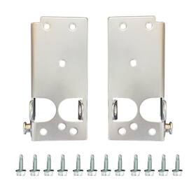 Surpass 710323938149 Bottom Lifting Bracket Fits 7/16 Inch Diameter Garage Door Roller 1 Pair