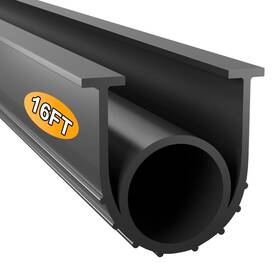 Symyda 717813089244 Garage Door Seals Bottom Rubber 16ft Durable Epdm Weatherproof Strip Ea