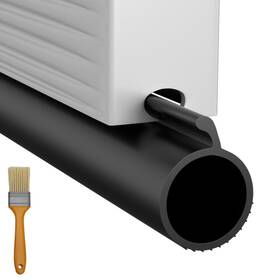 Symyda 764773352383 16.8 Ft Garage Door Seals Bottom Rubber Tpe Material Seal