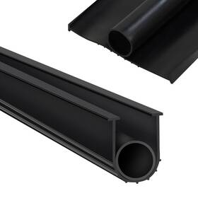 Che-uo-5m Taaizau Durable Garage Door Bottom Seal Strip Rubber Weatherproof Replacement Weathe
