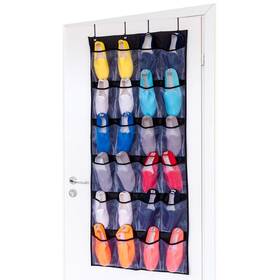 16514 Tatkraft Place Over The Door Pocket Organizer 24 Strong Nylon Pockets Suita