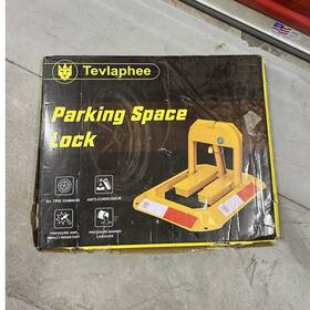 Tevlaphee X0033f5jjj Parking Space Lock Anti-corrosion Yellow Secure Barrier