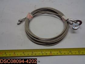Mil-c-542424 Todco 51044 110 Inch Stainless Steel Door Cable Assembly