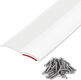 Tolanbbt 705353407284 36ft Universal Garage Door Seal White Weatherproof Stripping To
