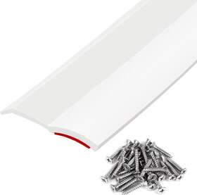 Tolanbbt 705353713521 36ft Universal Garage Door Seal White Weatherproof Stripping To