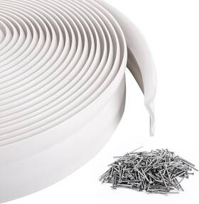 Tolanbbt 744110966688 Garage Door Top And Sides Seal 32.8 Feet Weatherproofing Universal Rubber Weathe