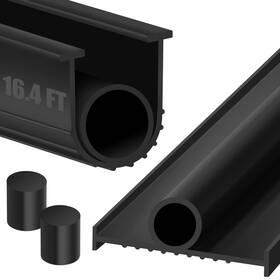 Dq-b-5 Tolanbbt Garage Door Bottom Rubber Seals 16.4 Ft Weather Stripp Inch