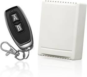 Hlr01 Topens Homelink Compatible Universal Receiver With Remote Control White