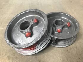 D400-96-23 Torque Garage Cable Drum Wheel Overhead Door Pulley Set - Left / Right