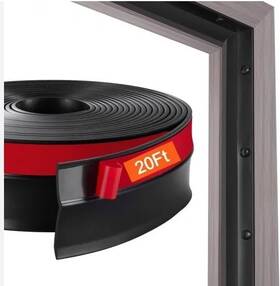 X002d8ayj5 Torrami Garage Door Top And Sides Sealant 20 Ft Adhesive Trim Seal Side