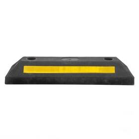 Mo782 Towsmart Rubber Parking Curb Ramp Chock High Vis Heavy Duty Outdoor Garage Lot