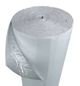 Trade Winds 821949463653 Reflectix 12 Inch X10ft Double Bubble White Reflective Foil Silver/white