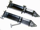 Trtaz11a Unbranded Pair Garage Door Low Headroom Quick Turn Brackets Rollers