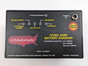 520007 Us Automatic 12v 2 Amp Battery Charger P/n