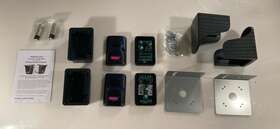 550011 Us Automatic Battery-operated Wireless Through-beam Photo Eye Kit 12/24 Vdc