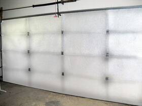 Sb-124 Us Energy Products Nasatek Foam Core Reflective Insulation Garage Door White Foil 24inch X 9ft Roll