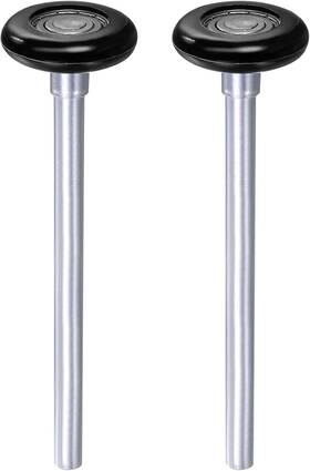 A23091300ux0293 Uxcell 2pcs 1.8 Inch Nylon Garage Door Rollers For 2 Track 7 Long Stem Qui