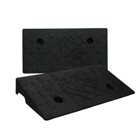 89s81m08wl0999 Vacallity 3.5 Inch Rise 2pack Rubber Curb Ramps For Wheelchair Threshold Driveway Doorway Shed