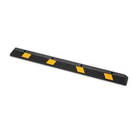 Vevor 197988905684 Parking Stopper 72 Inch Heavy Duty Aid For Garage Rubber Curb Ga