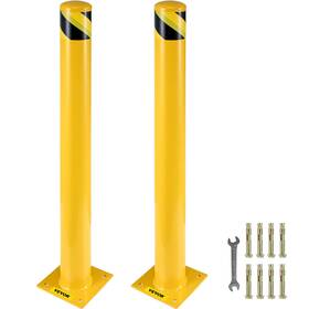 B09k395g6s Vevor Safety Bollard 36 Inch H 5.5 Dia Steel Pipe Traffic And Parking Lot Control