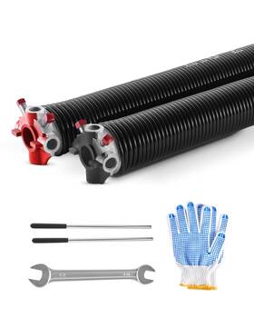Ckmdh0218x2xlyzuq Vevor Garage Door Torsion Springs Pair Of 0.218 X 2 26 Inch With Winding Bars