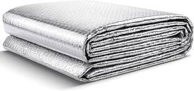 2877 Volila Reflective Insulation Foil 24in X 10ft Silver Folded - 5m 60cm 2 Pack