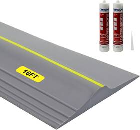 Vuaohiy 445011654638 Universal Garage Door Bottom Threshold Seal Rubber Strip With Adhesives Diy Wea