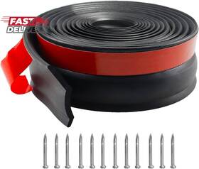 Vuaohiy 711181869118 Garage Door Seal Top And Sides - 20ft Epdm Universal Threshold Seals