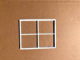 239584 Wayne Dalton Stockton I White Window Grid Insert
