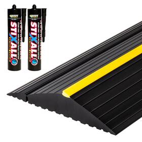 16ft5 Weather Defender 116162874703 Inch /5.0m Xl Ultimate Garage Door Threshold Seal Kit With Adhesive And Gar