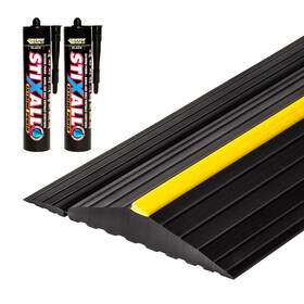 20ft8 Weather Defender 691344231016 Original Ultimate Garage Door Threshold Floor Seal Inch Including Two Adhesi
