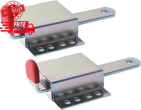 Weidu 744759412546 2 Pack Heavy Duty Rolling Garage Door Locks Inside Doors Deadlock Co