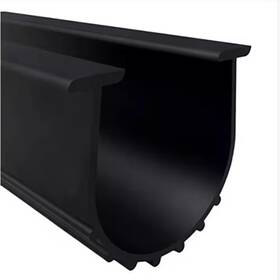 Wellco 313055151116 16.5 Ft. Weatherproof Rubber Garage Door Bottom Seal Threshold Strip