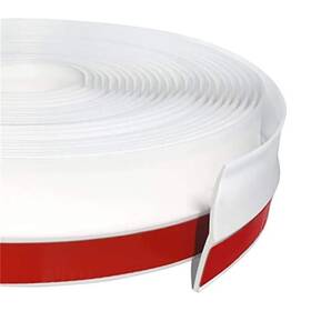 Gds34wc Wellco Garage Door Seal Strip 32.8ft White Weatherproof Top Side Insulation Durable Fit