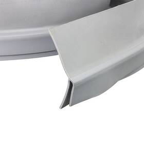 83463 White Action Industries Garage Door Weather Stripping Seal 100ft Reverse