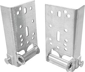 Wulankd 445005674666 2 Pack Garage Door Bottom Lifting Brackets Without Fasteners And 7/16-inch Stem