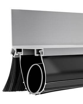 Ug0828 Wumzij 20ft Universal Garage Door Seal Kit U And O Heavy Duty Weather Strip