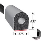 X105bt-25 Rubber Seal Thick Wall Epdm Foam With Bt