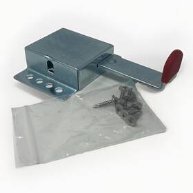 X0031fhcp Xadnitu Heavy Duty Inside Deadlock Galvanized Steel Garage Door Slide Lock For Most 5.5 Inch
