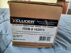Xt2563 Xcluder Rodent Blocker Garage Door Bottom Seal In Original Box