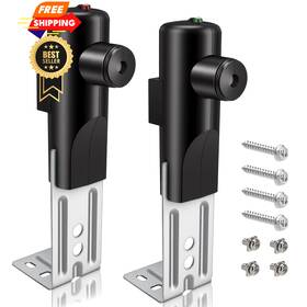 Xdtime 796926203846 Gstb-r Stb-bl Garage Door Safety Sensor Replacement Kit Compatible Black
