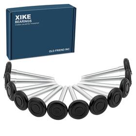 4in-dg-heix12-us Xike 2 Inch Nylon Garage Door Roller 4 Stem Max Quiet Durable And Waterproof Types