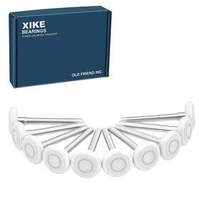 B09d2dtfgx Xike 10 Pcs 2 Inch Nylon Garage Door Roller 4 Stem Max Quiet Durable And Waterproof